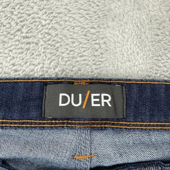 DUER L2X Slim Fit Performance Denim Jeans Blue 34x30 - Picture 2 of 14